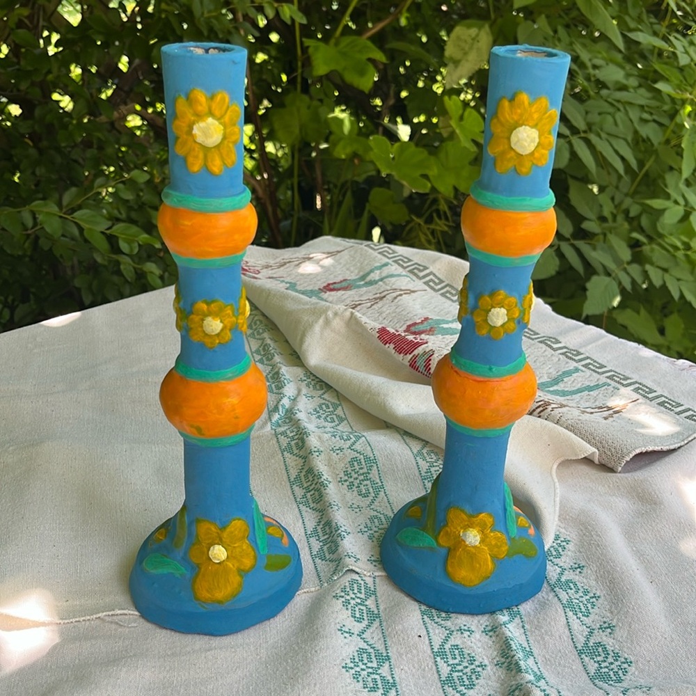 Candle holders - a pair